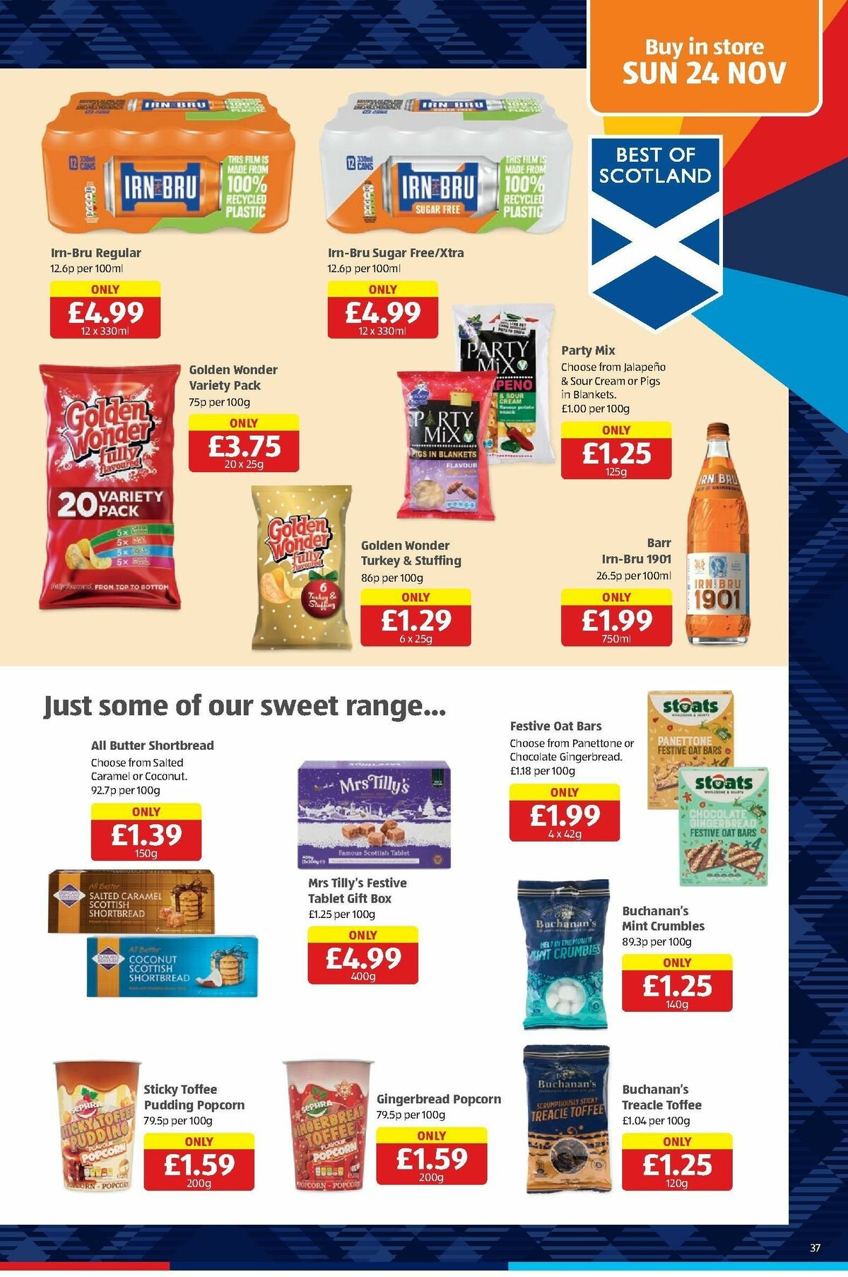 ALDI Scottish Offers from 18 November