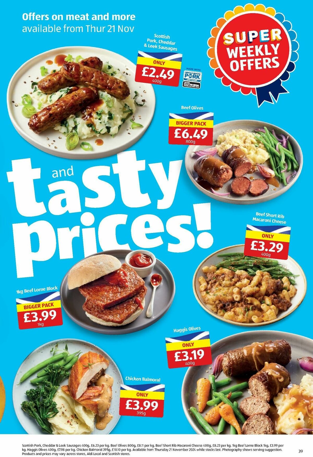 ALDI Scottish Offers from 18 November