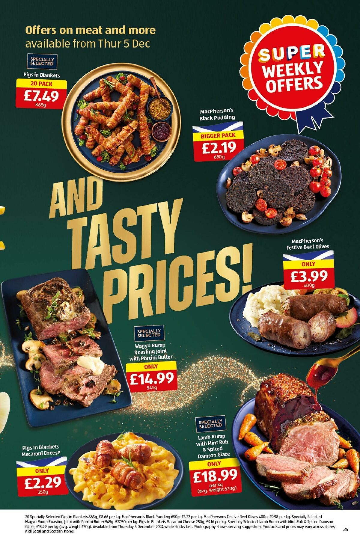 ALDI Scottish Offers from 2 December