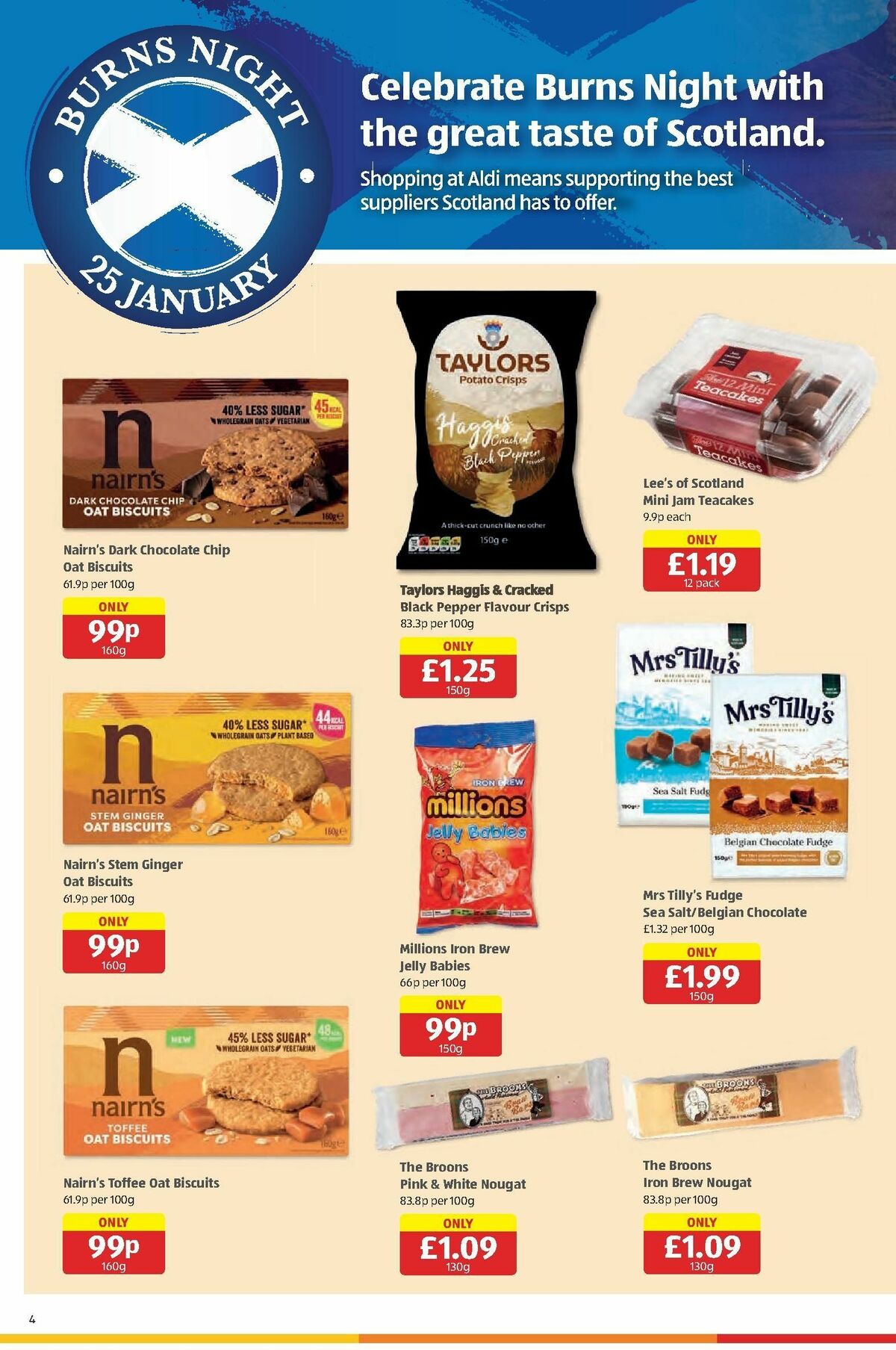 ALDI Scottish Offers from 6 January