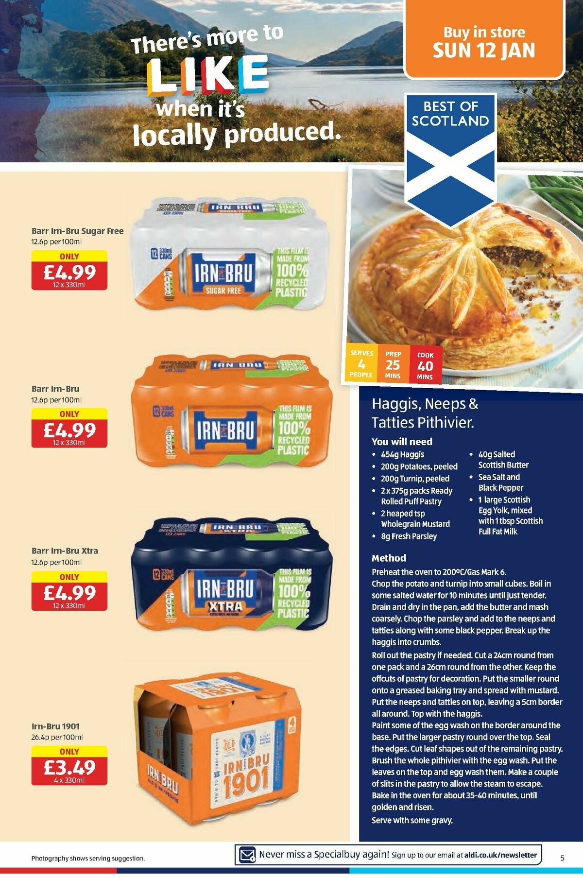 ALDI Scottish Offers from 6 January