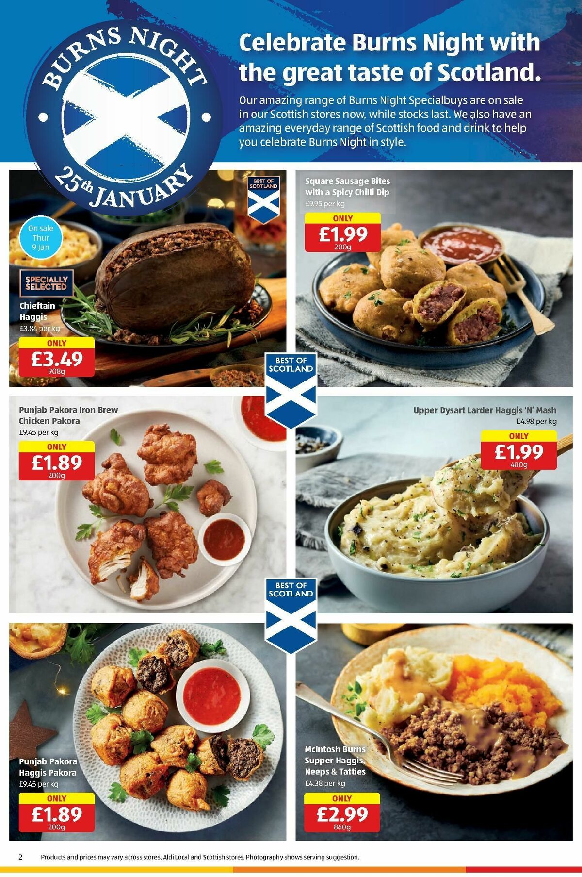 ALDI Scottish Offers from 13 January