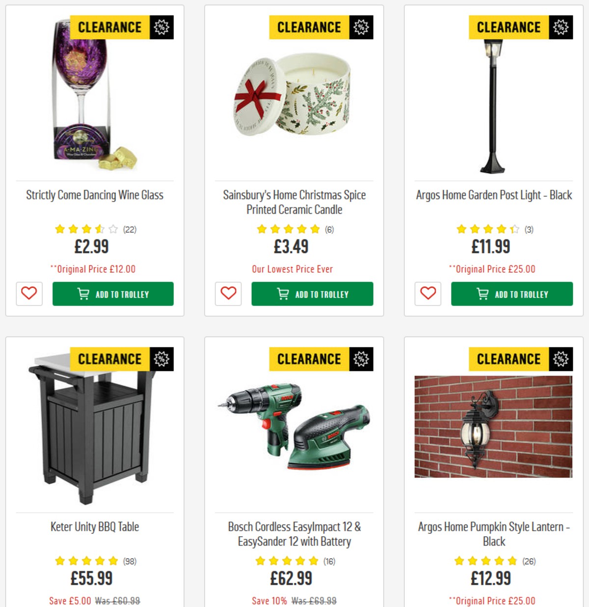 Argos Offers from 26 March