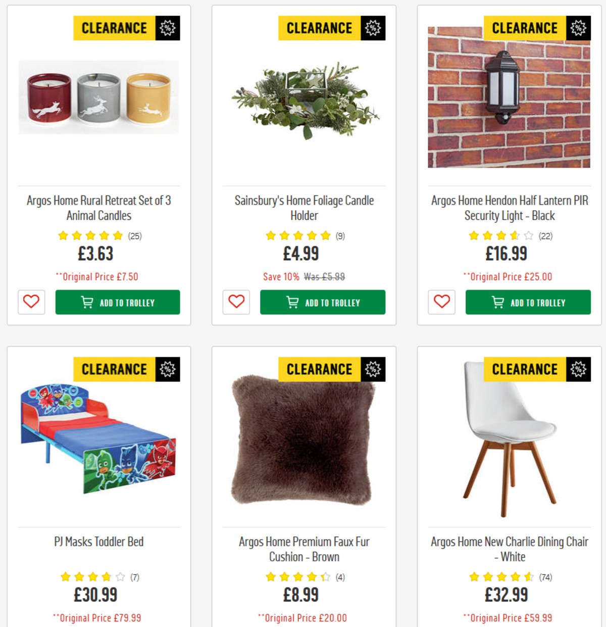 Argos Offers from 26 March