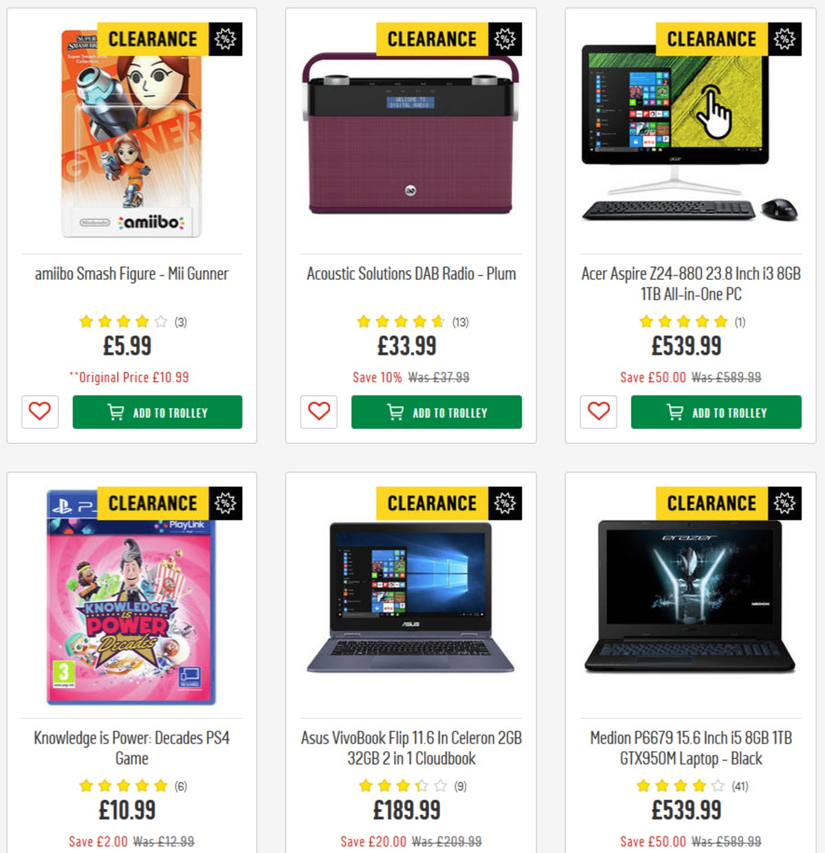 Argos Offers from 26 March