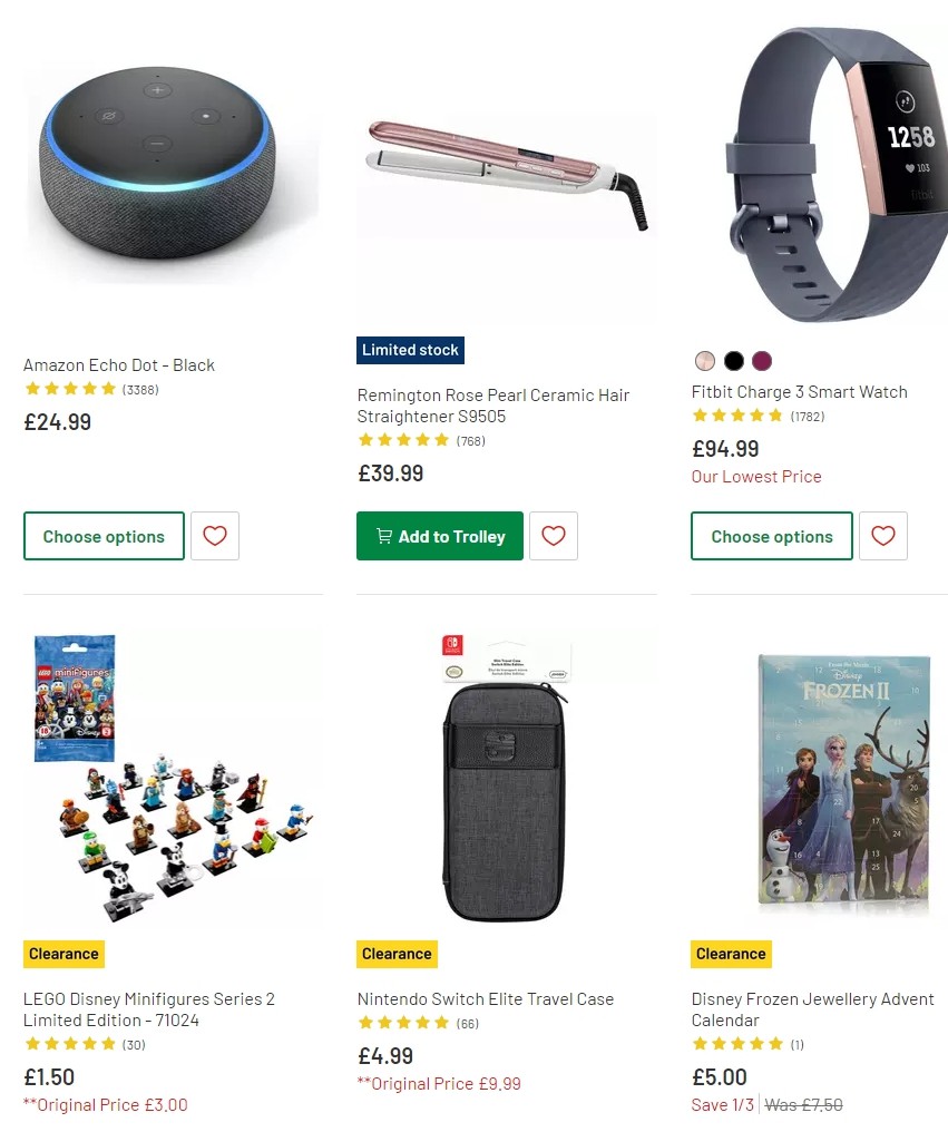 Argos Offers from 24 December