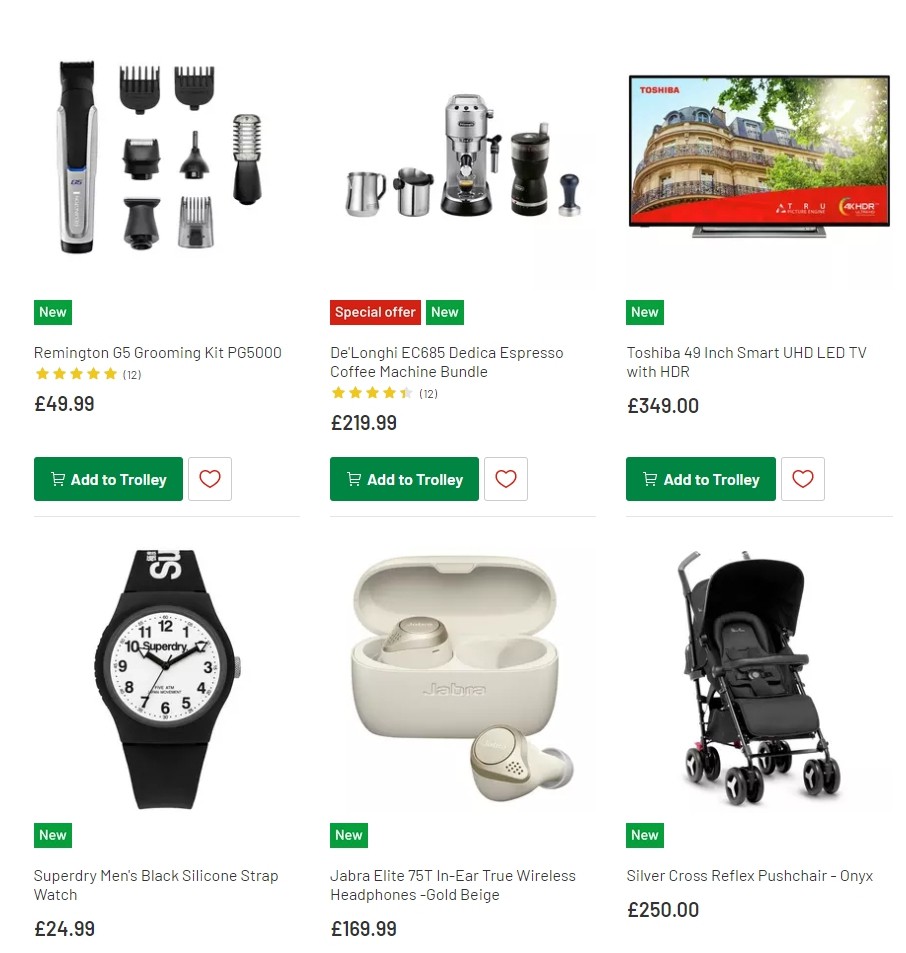 Argos Offers from 11 February