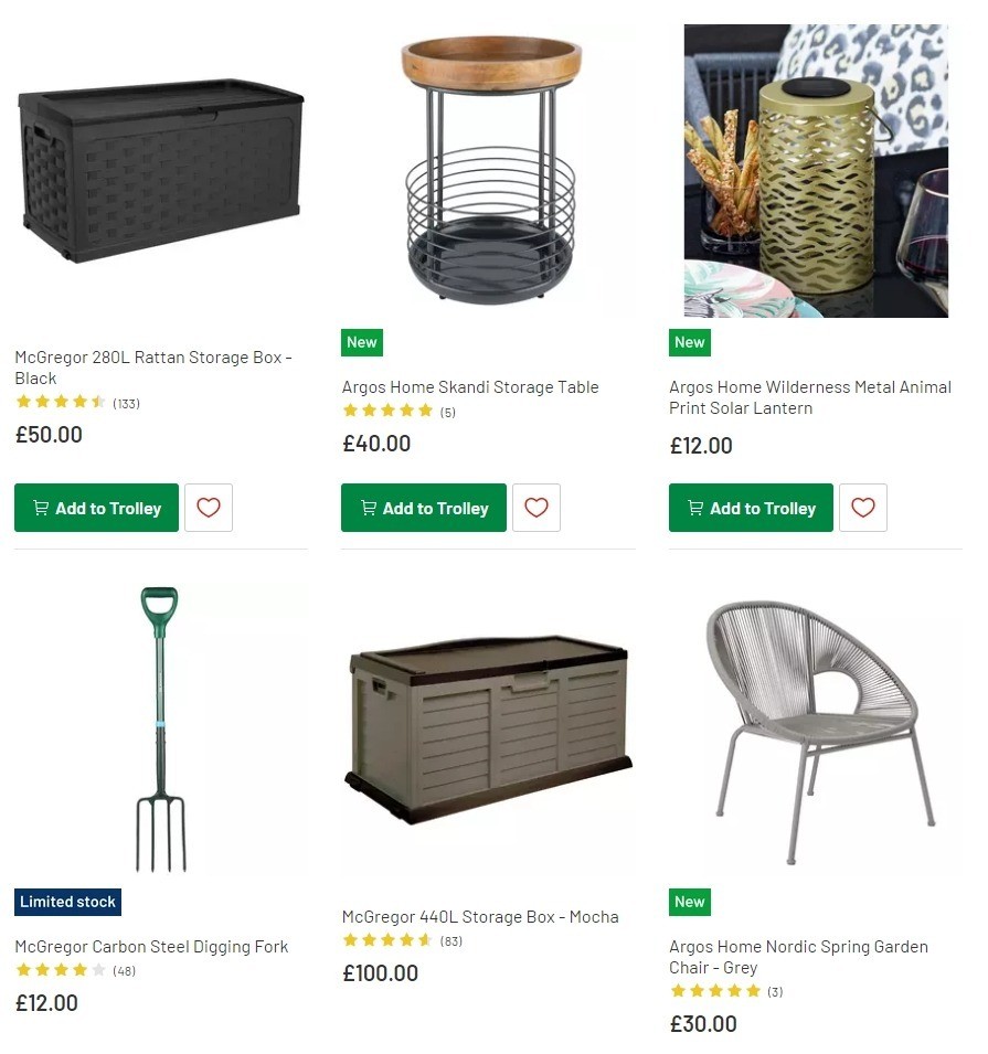 Argos Offers from 7 April