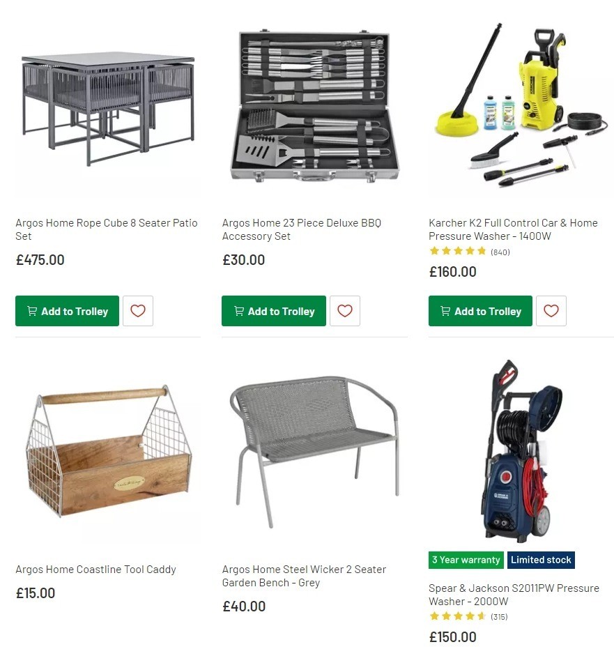 Argos Offers from 28 April