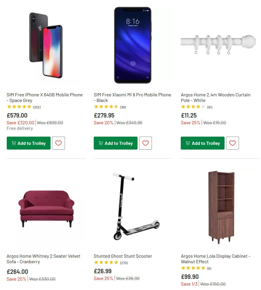 Argos Offers from 7 July