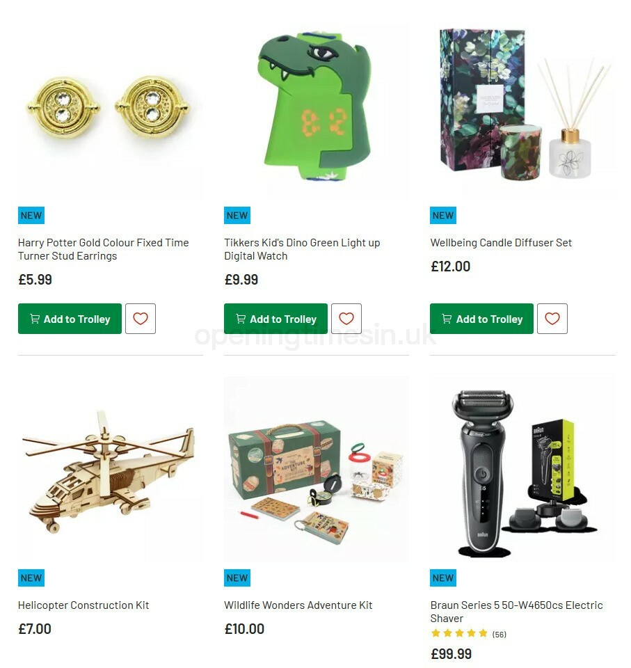 Argos Offers from 11 August