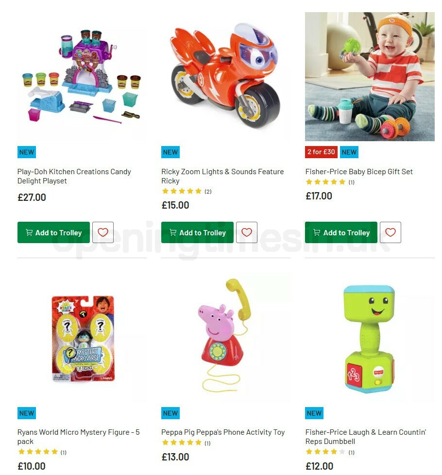 Argos Offers from 11 August