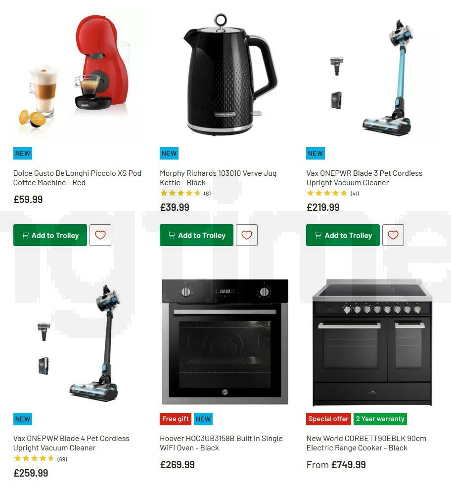 Argos Offers from 11 August
