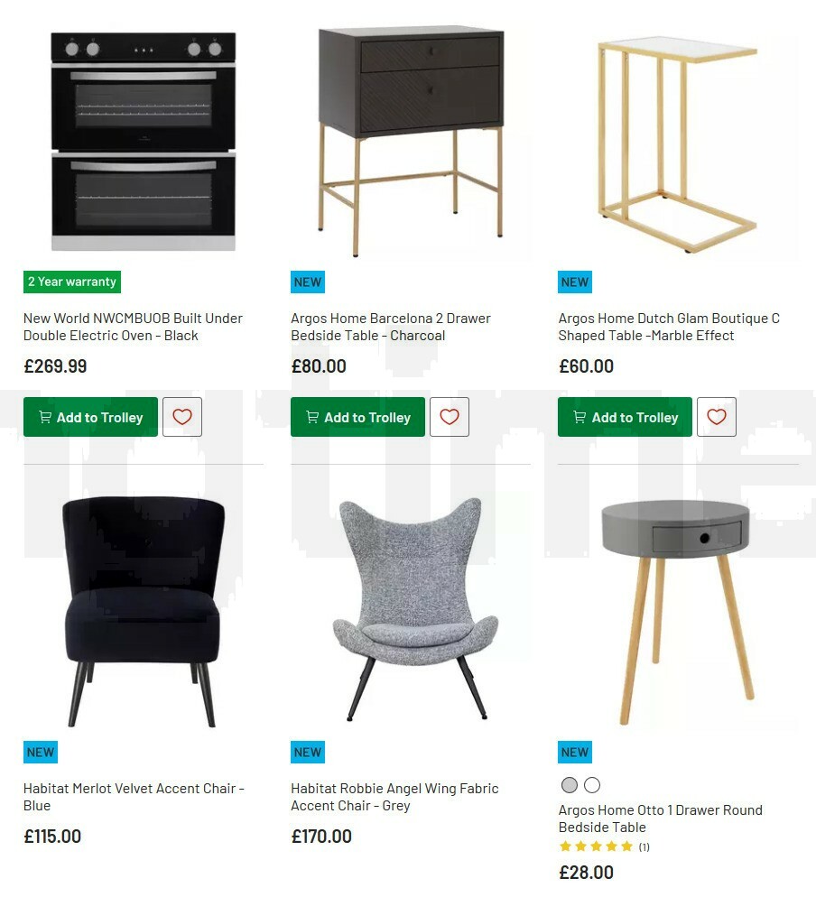 Argos Offers from 11 August