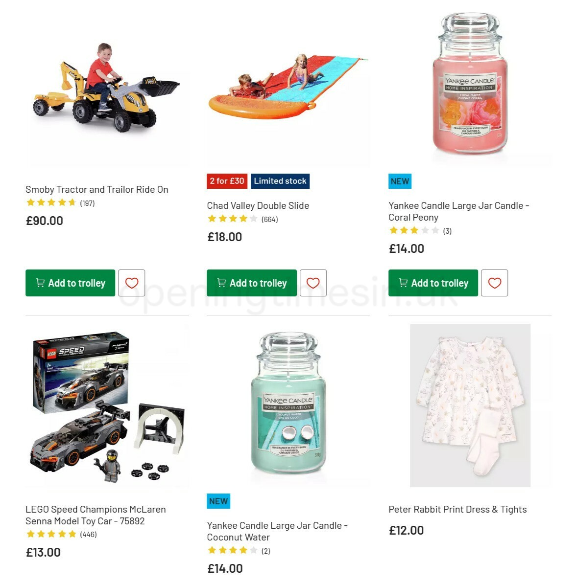 Argos Offers from 15 March