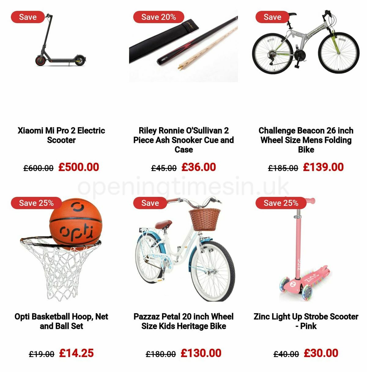 Argos Offers from 6 May