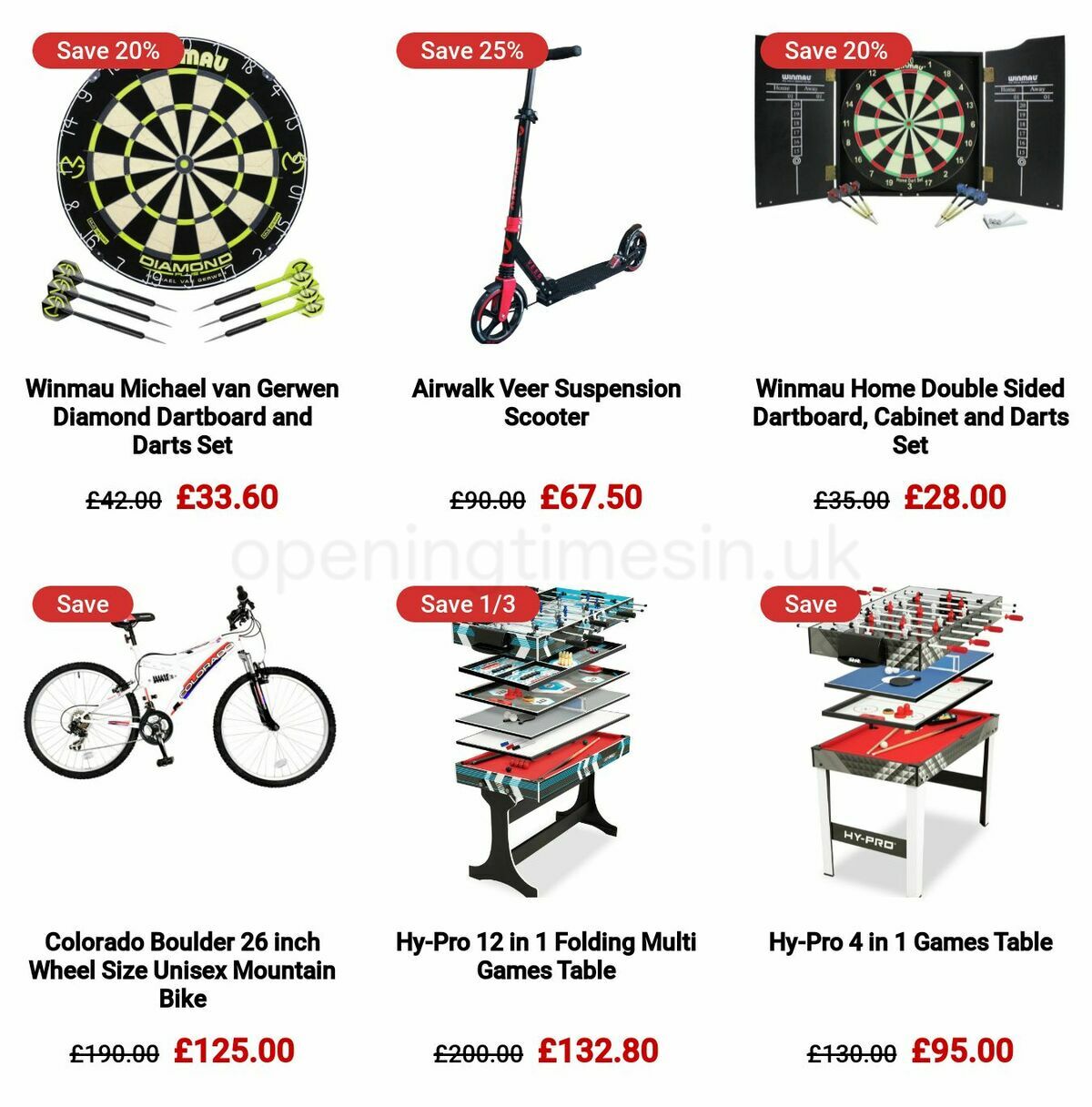 Argos Offers from 6 May