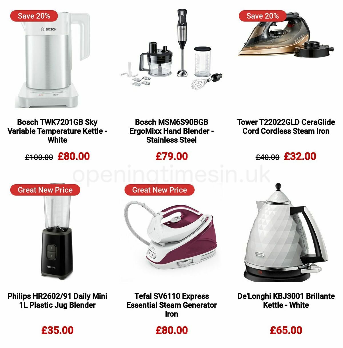 Argos Offers from 13 June