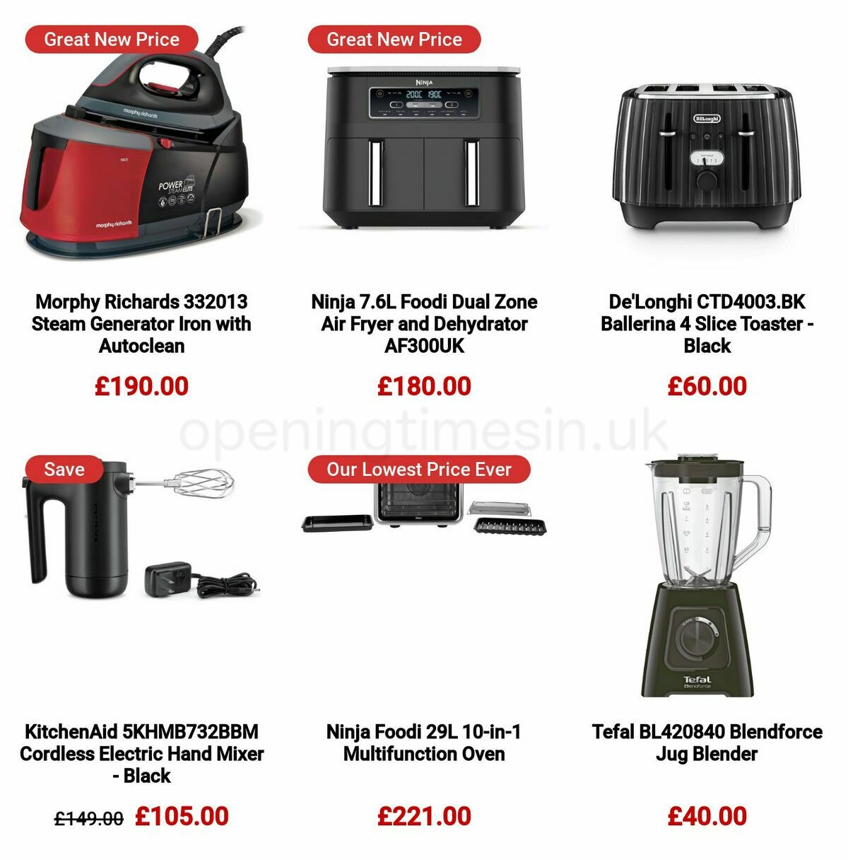 Argos Offers from 13 June