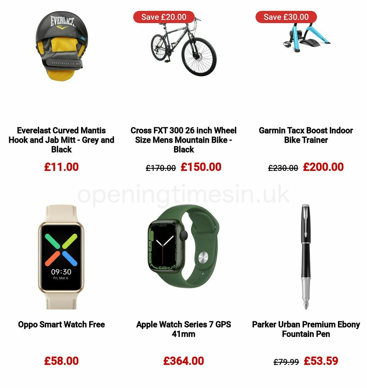 Argos Offers from 9 January