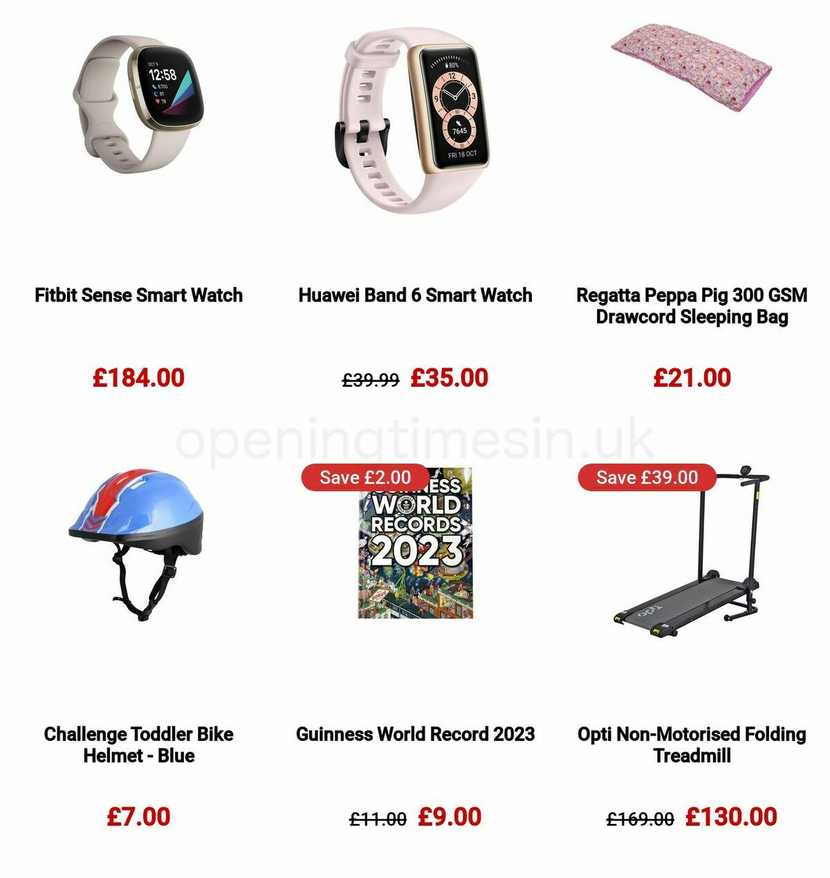 Argos Offers from 9 January