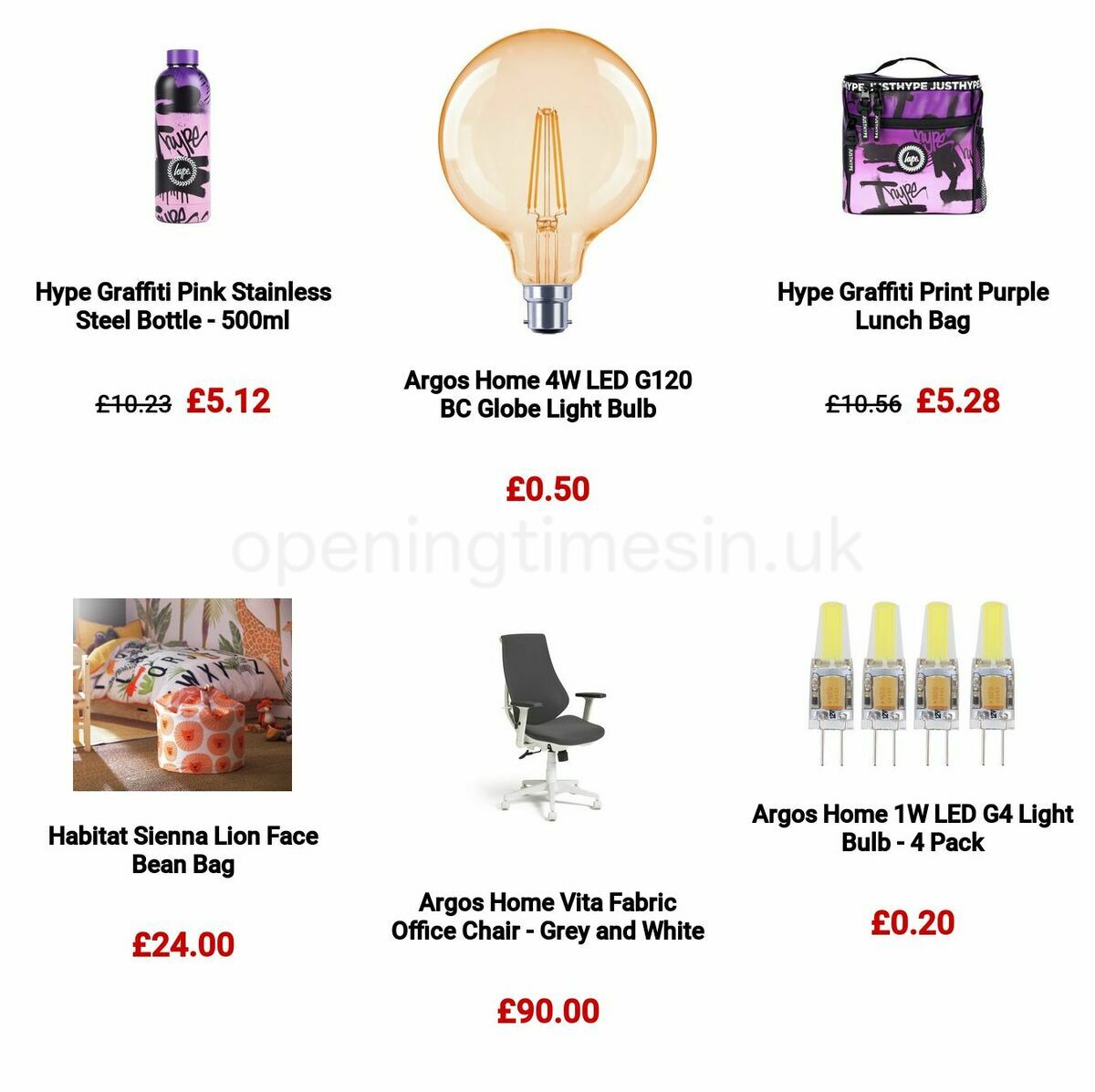 Argos Offers from 22 March