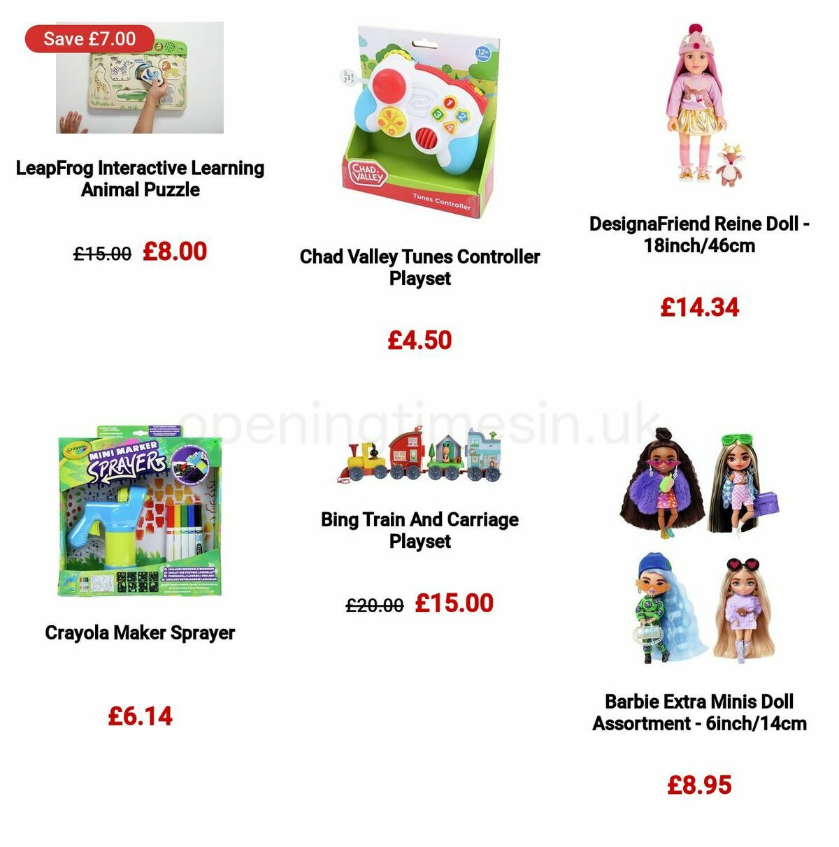 Argos Offers from 22 March