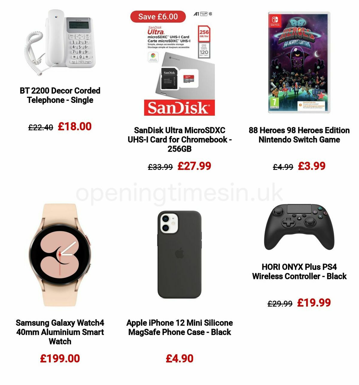 Argos Offers from 22 March