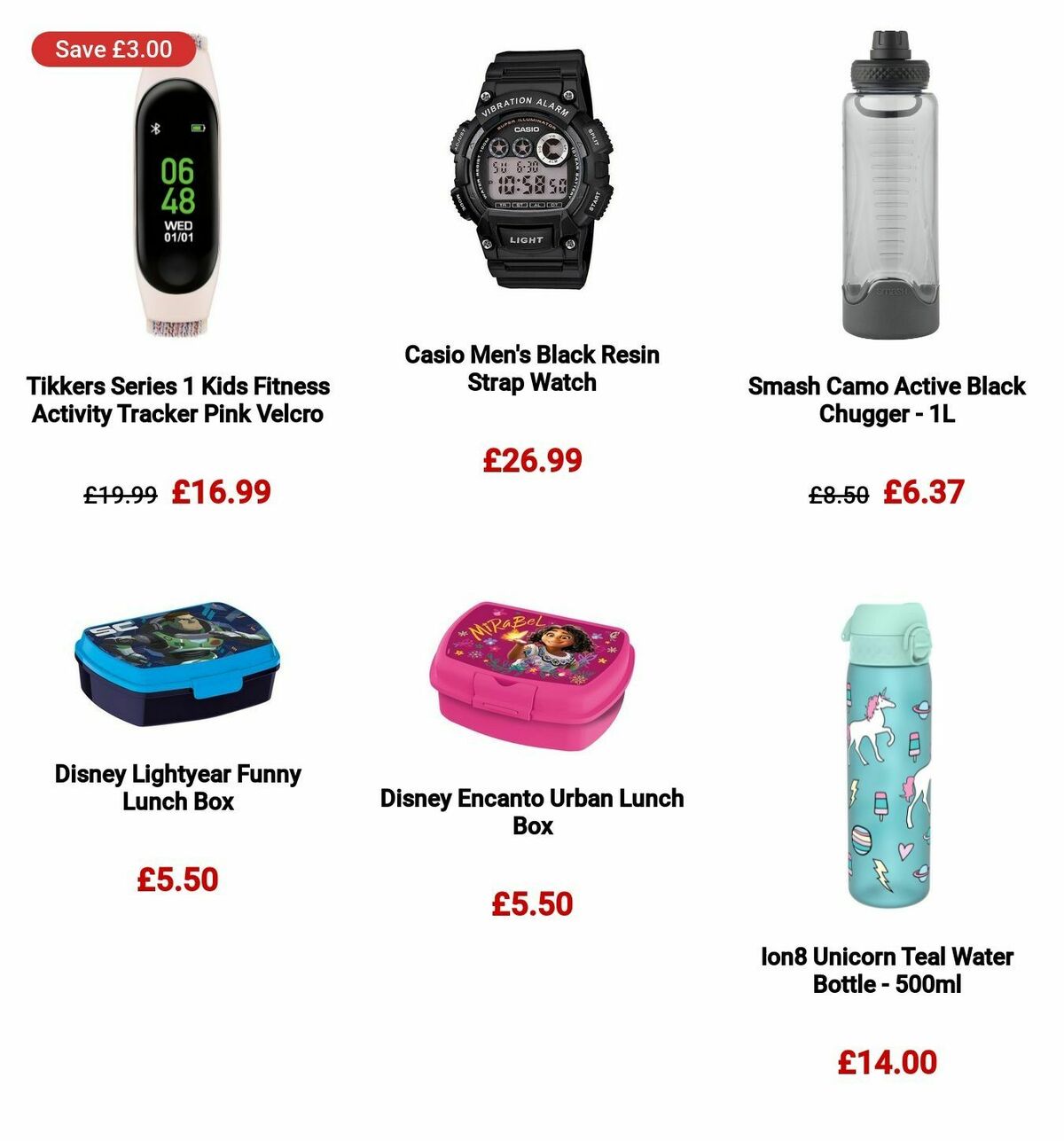 Argos Back to School Offers from 21 August