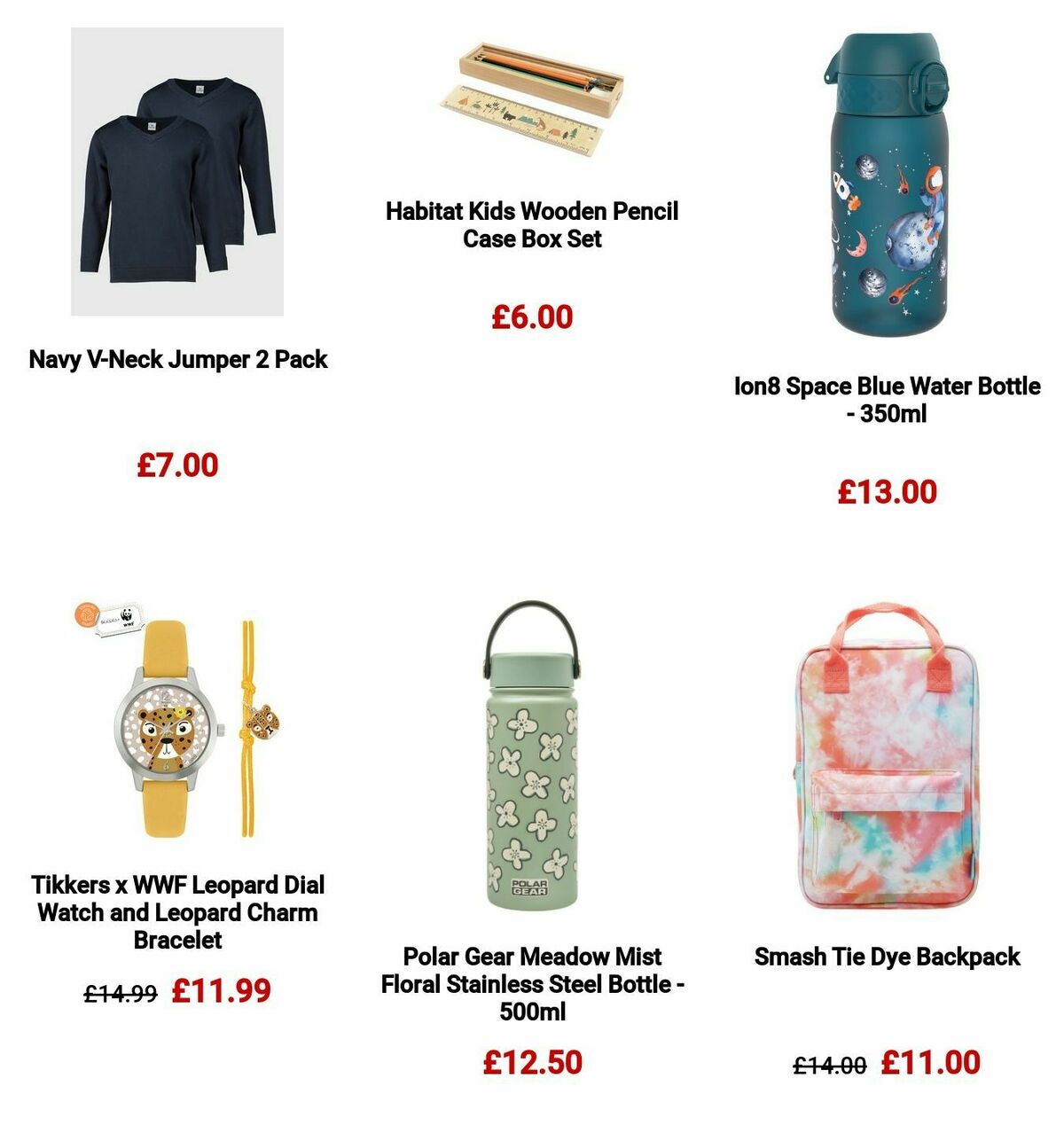 Argos Back to School Offers from 21 August
