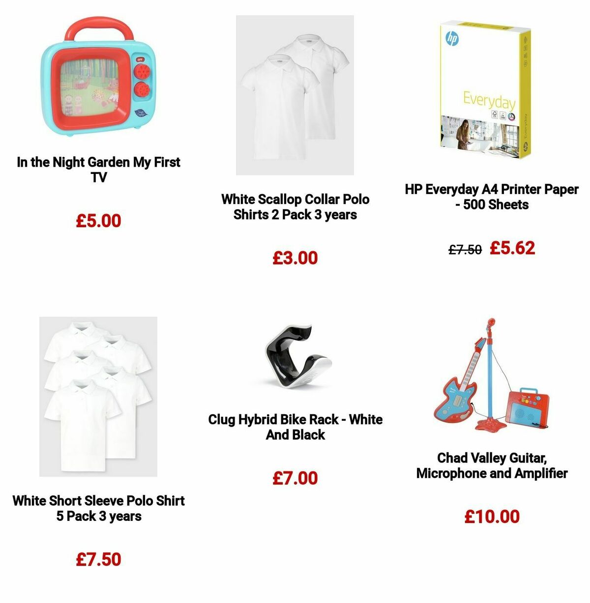 Argos Back to School Offers from 21 August