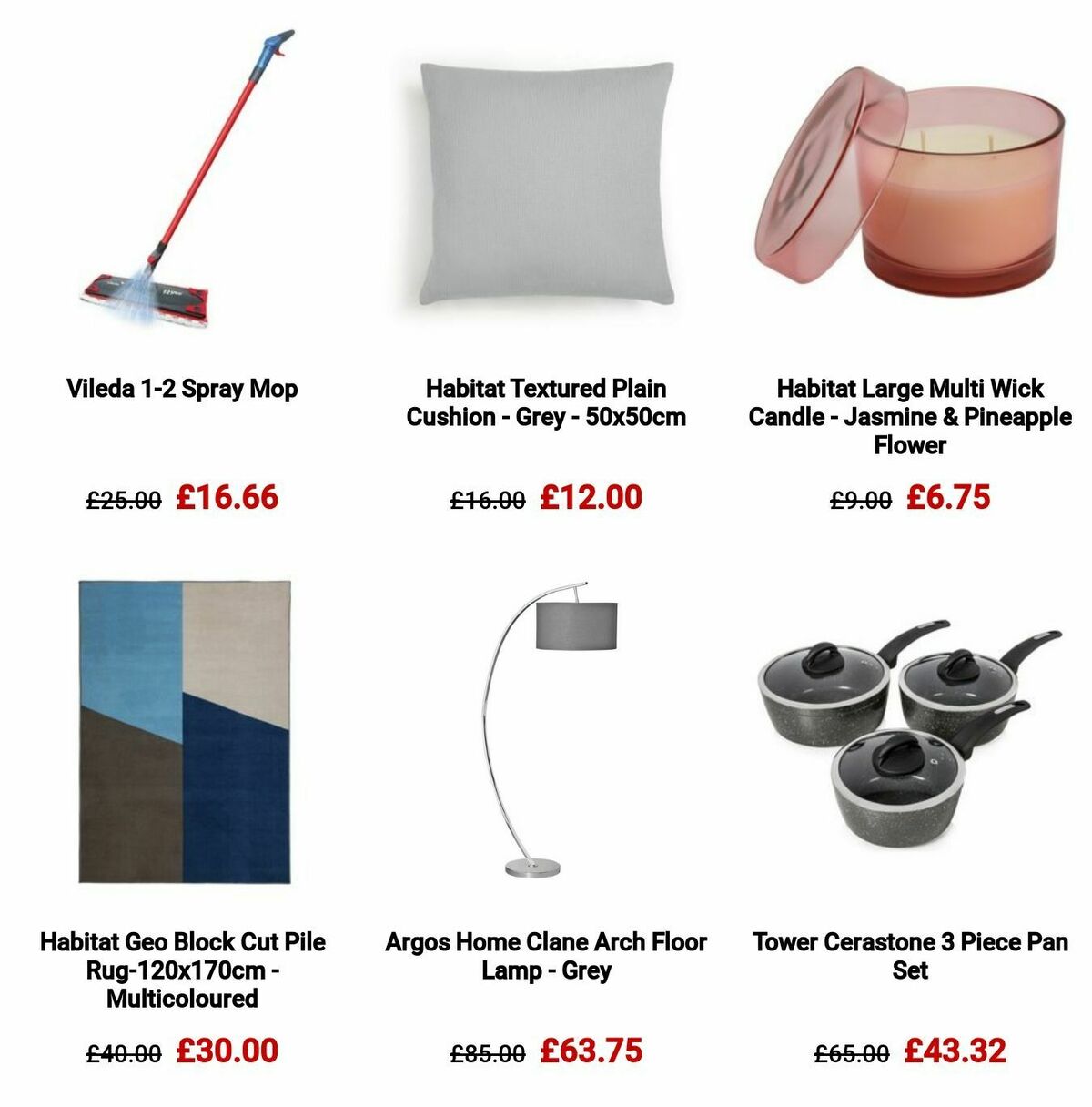 Argos Offers from 11 September