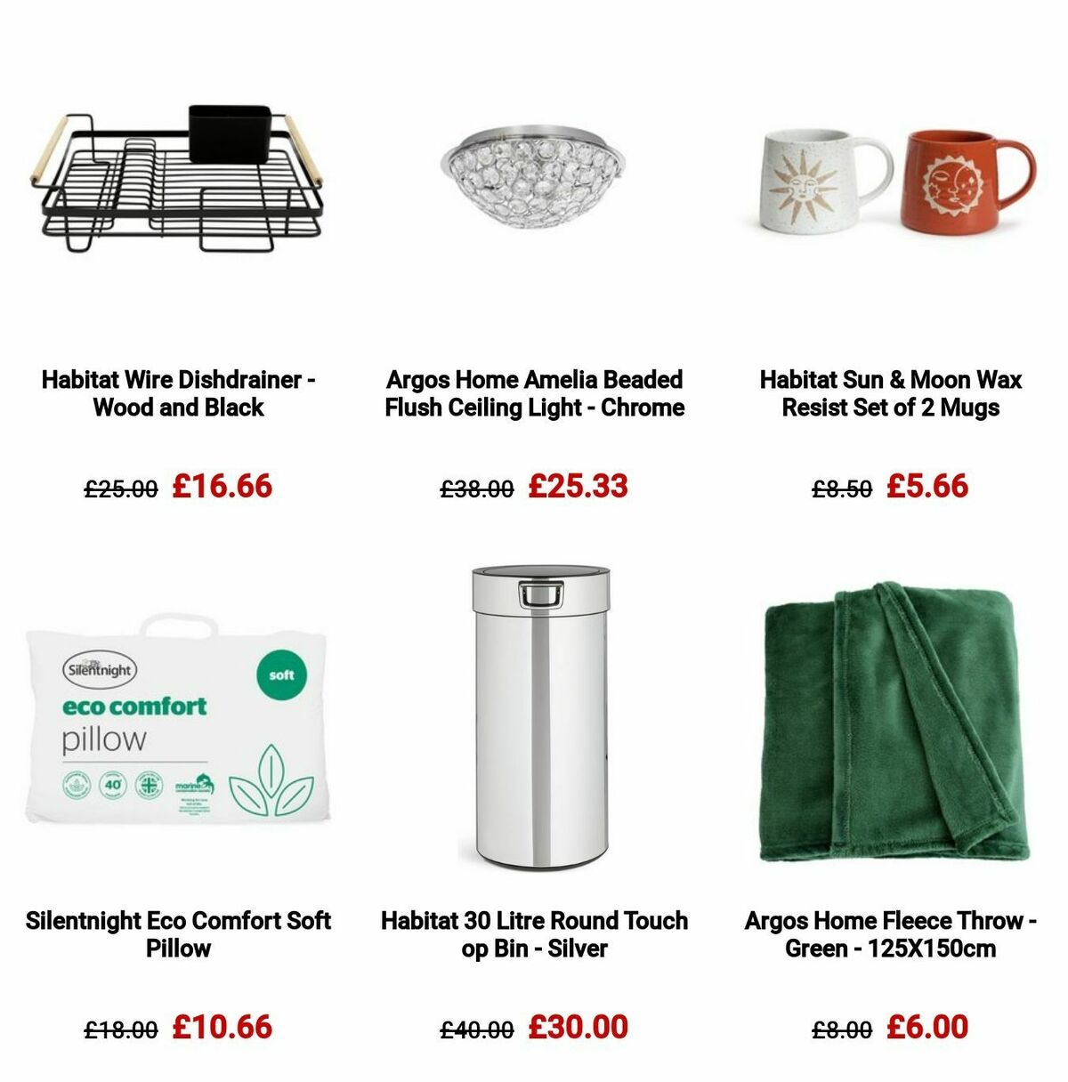 Argos Offers from 11 September