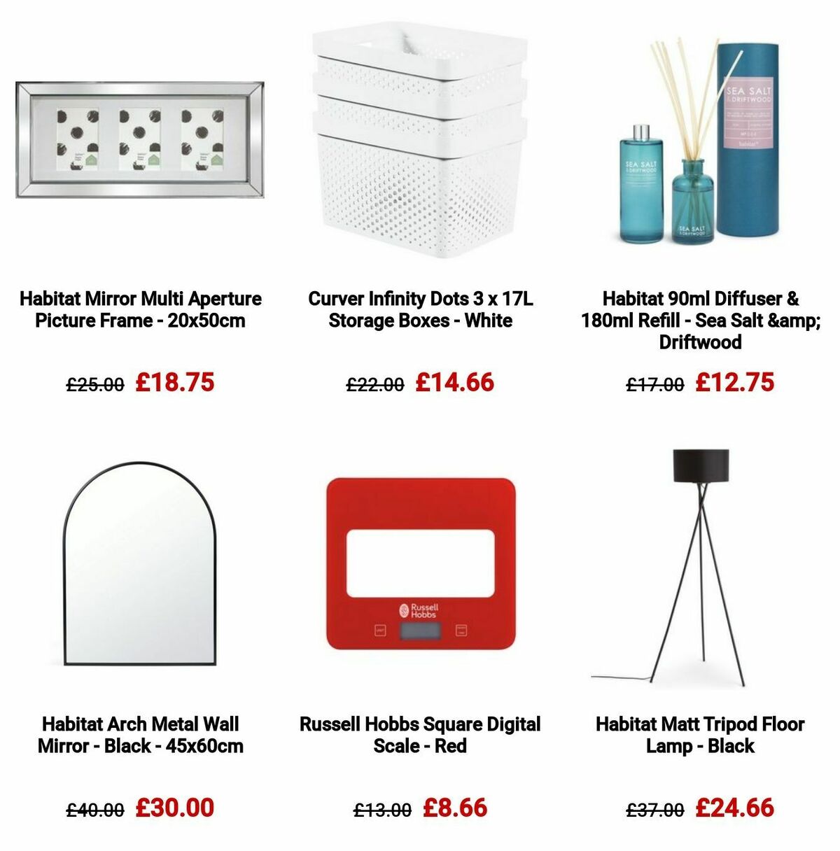 Argos Offers from 11 September