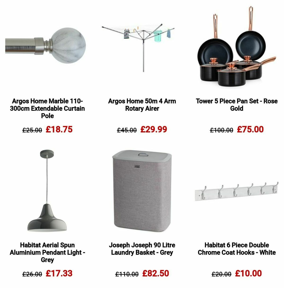 Argos Offers from 11 September