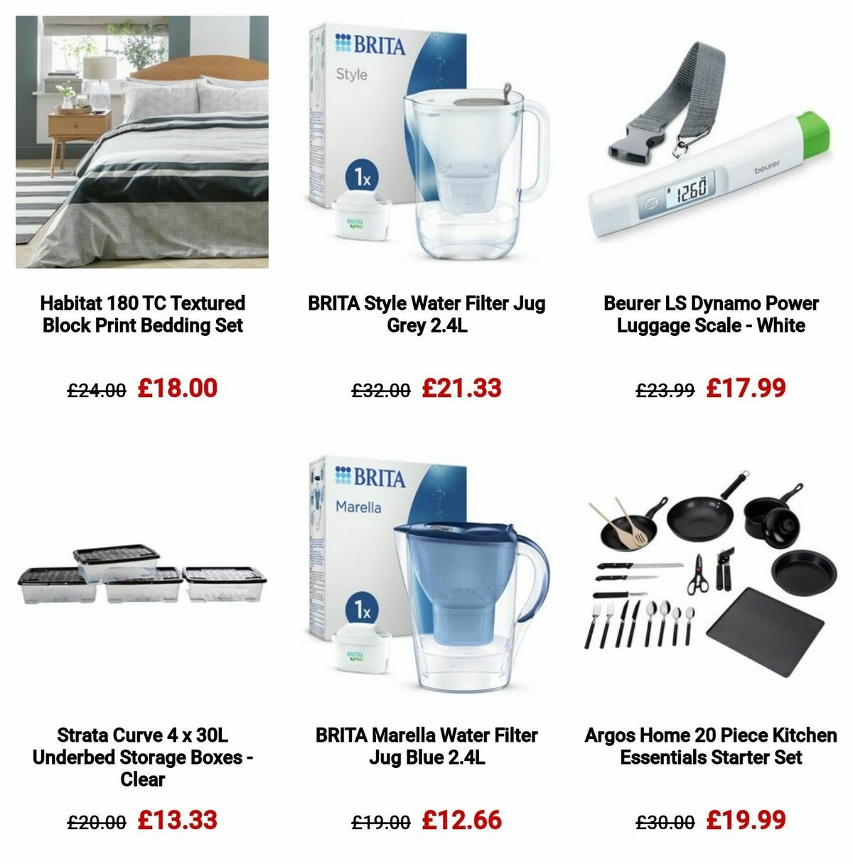 Argos Offers from 11 September