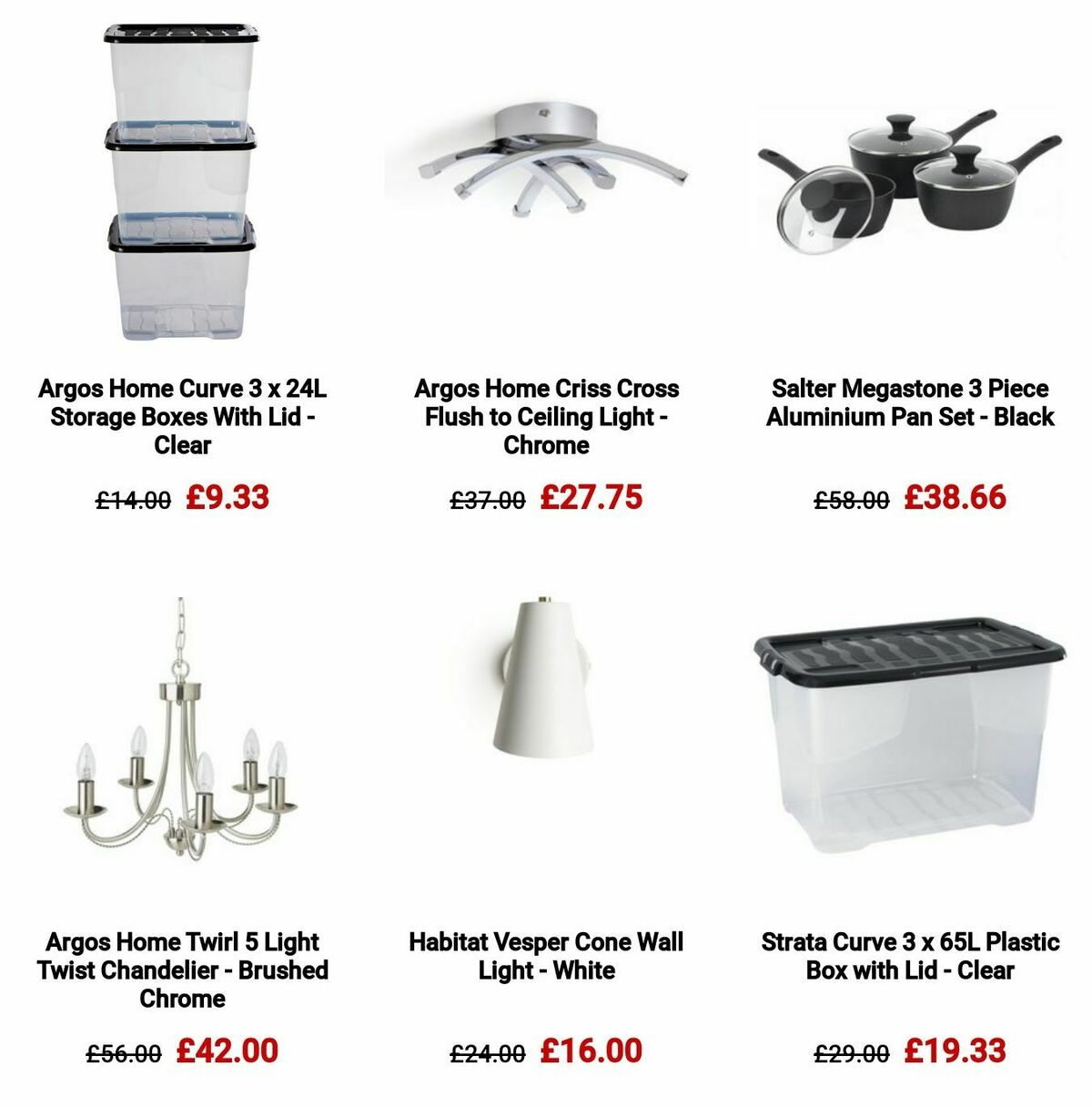 Argos Offers from 11 September