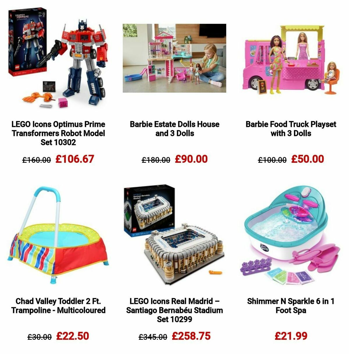 Argos Offers from 9 October