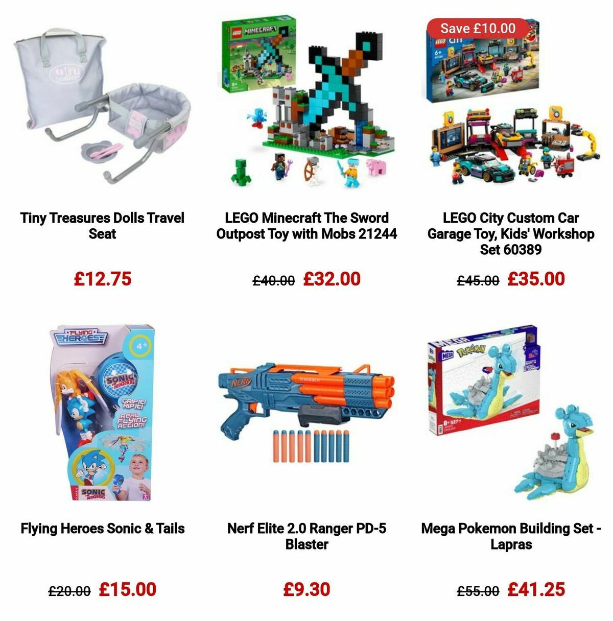 Argos Offers from 9 October