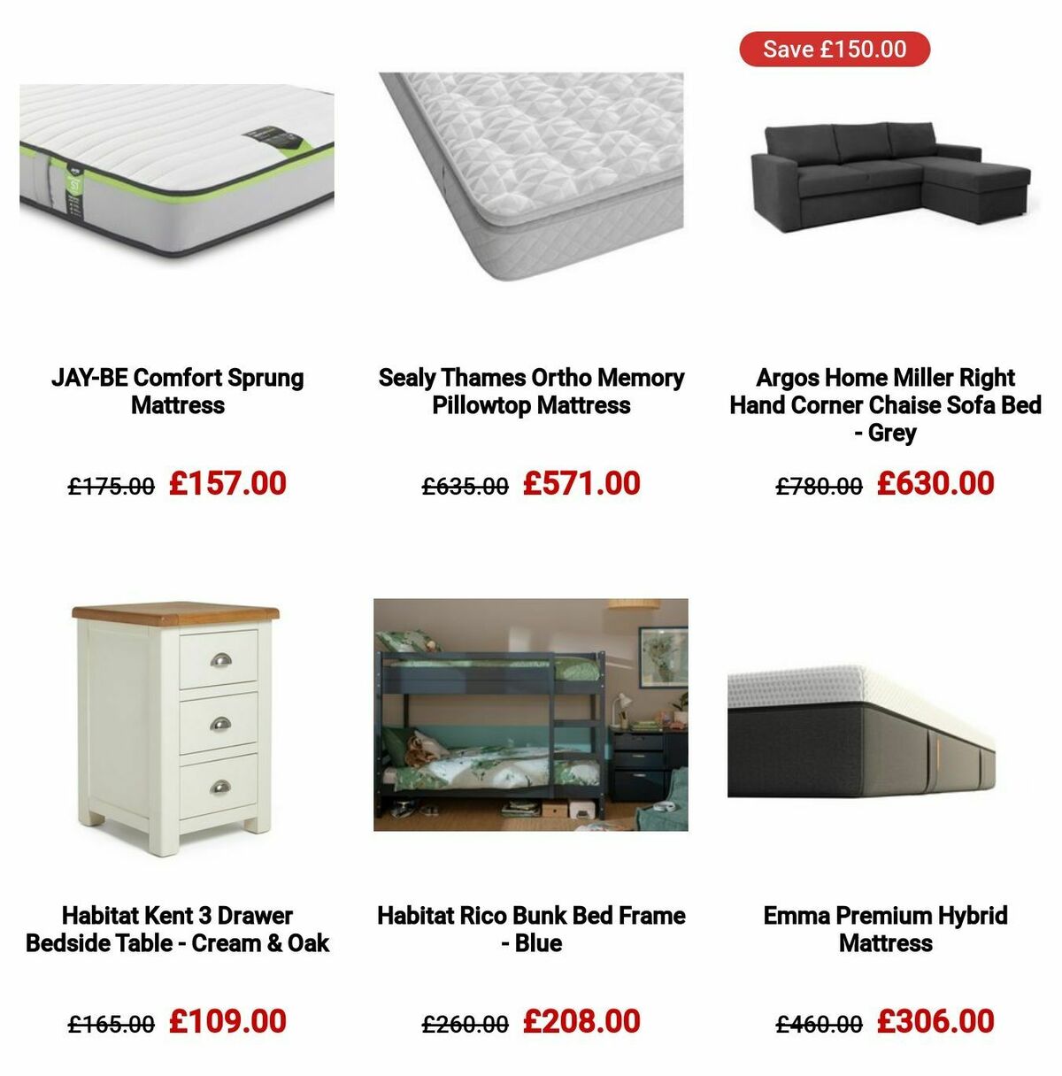 Argos Offers from 16 October