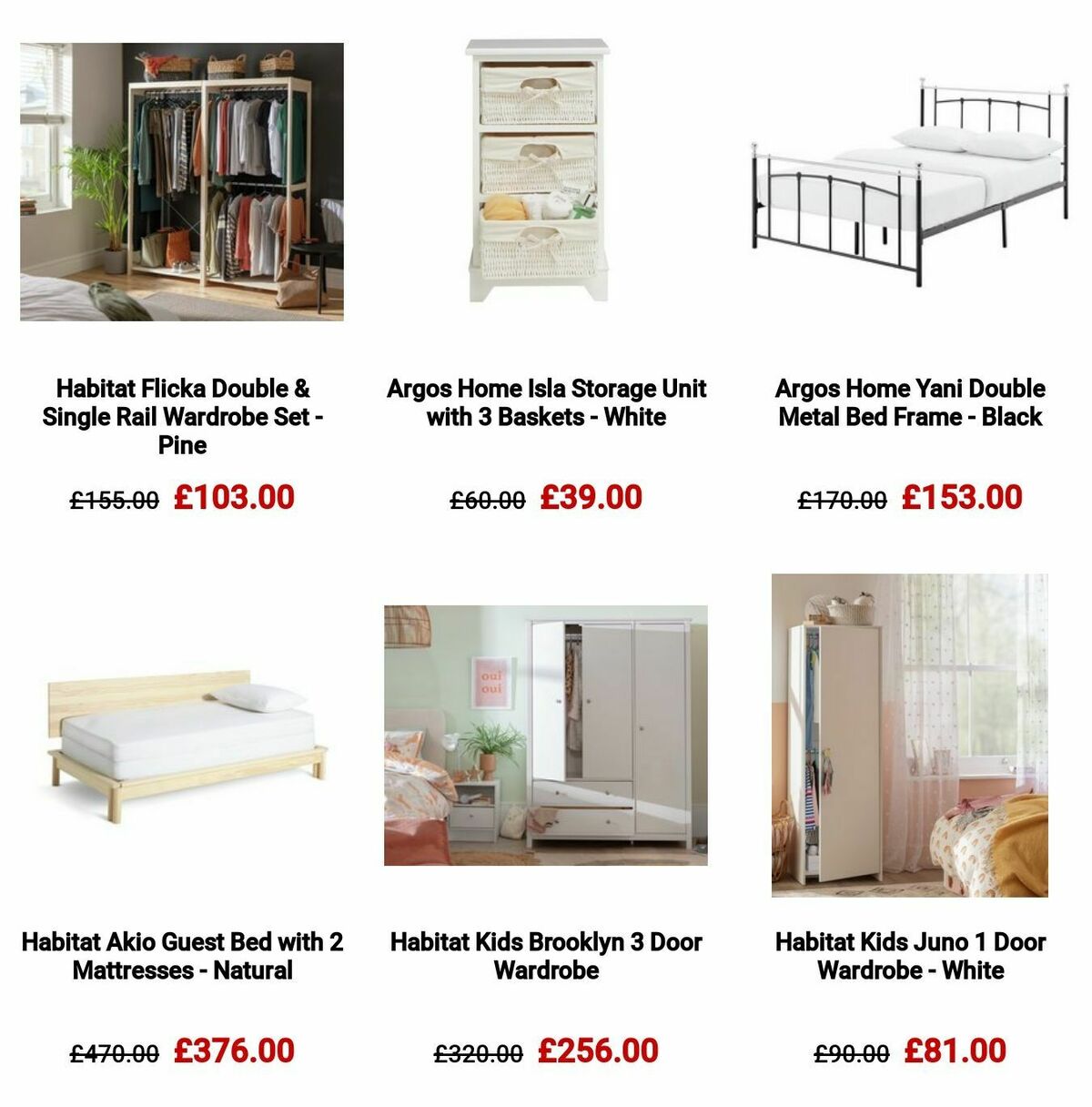 Argos Offers from 16 October