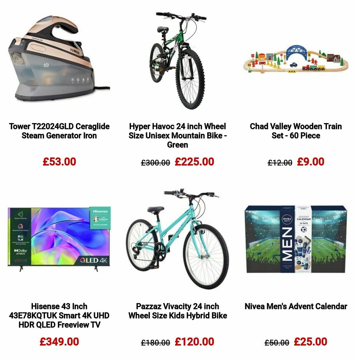 Argos Black Friday Offers from 1 November