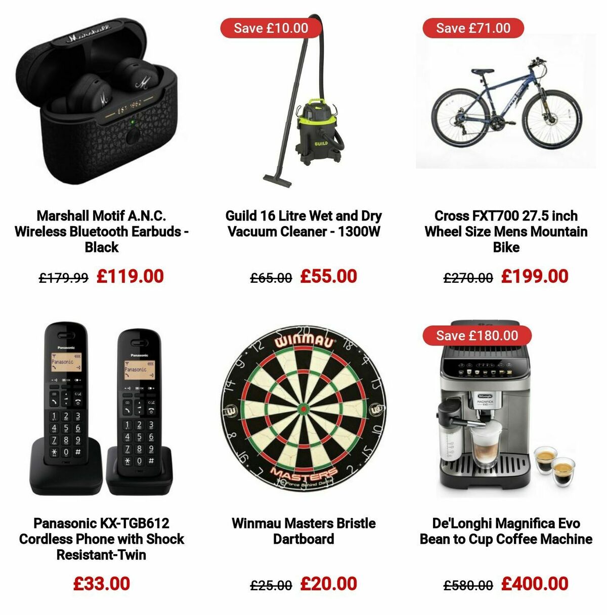 Argos Black Friday Offers from 1 November