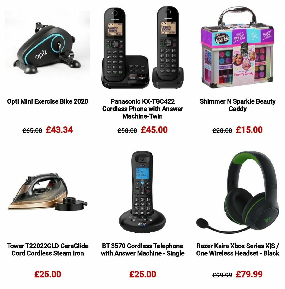 Argos Black Friday Offers from 1 November