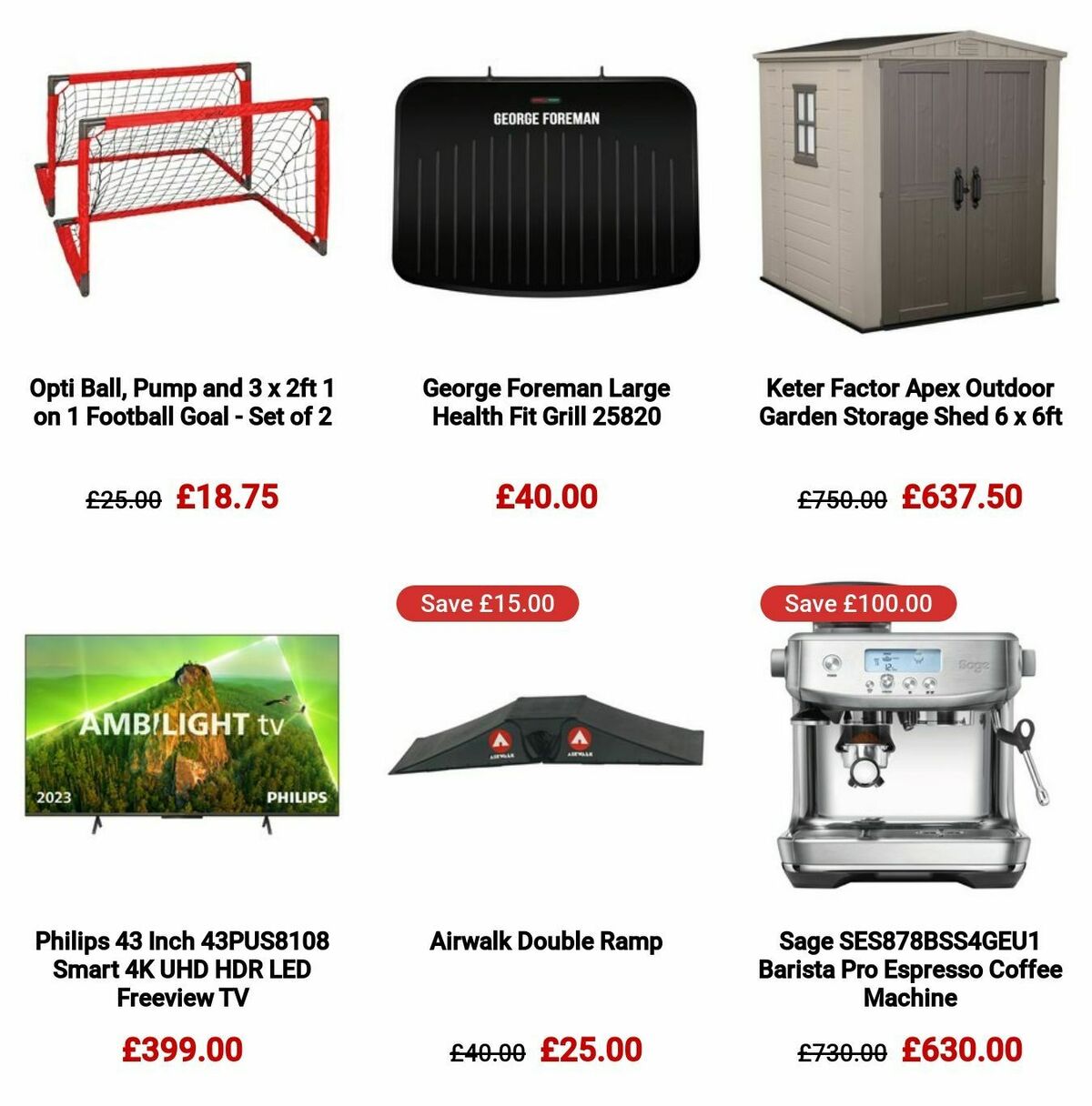 Argos Black Friday Offers from 1 November