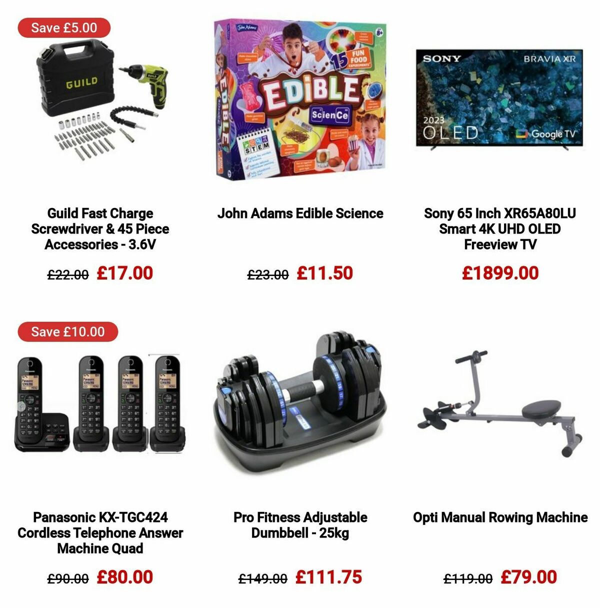 Argos Black Friday Offers from 1 November