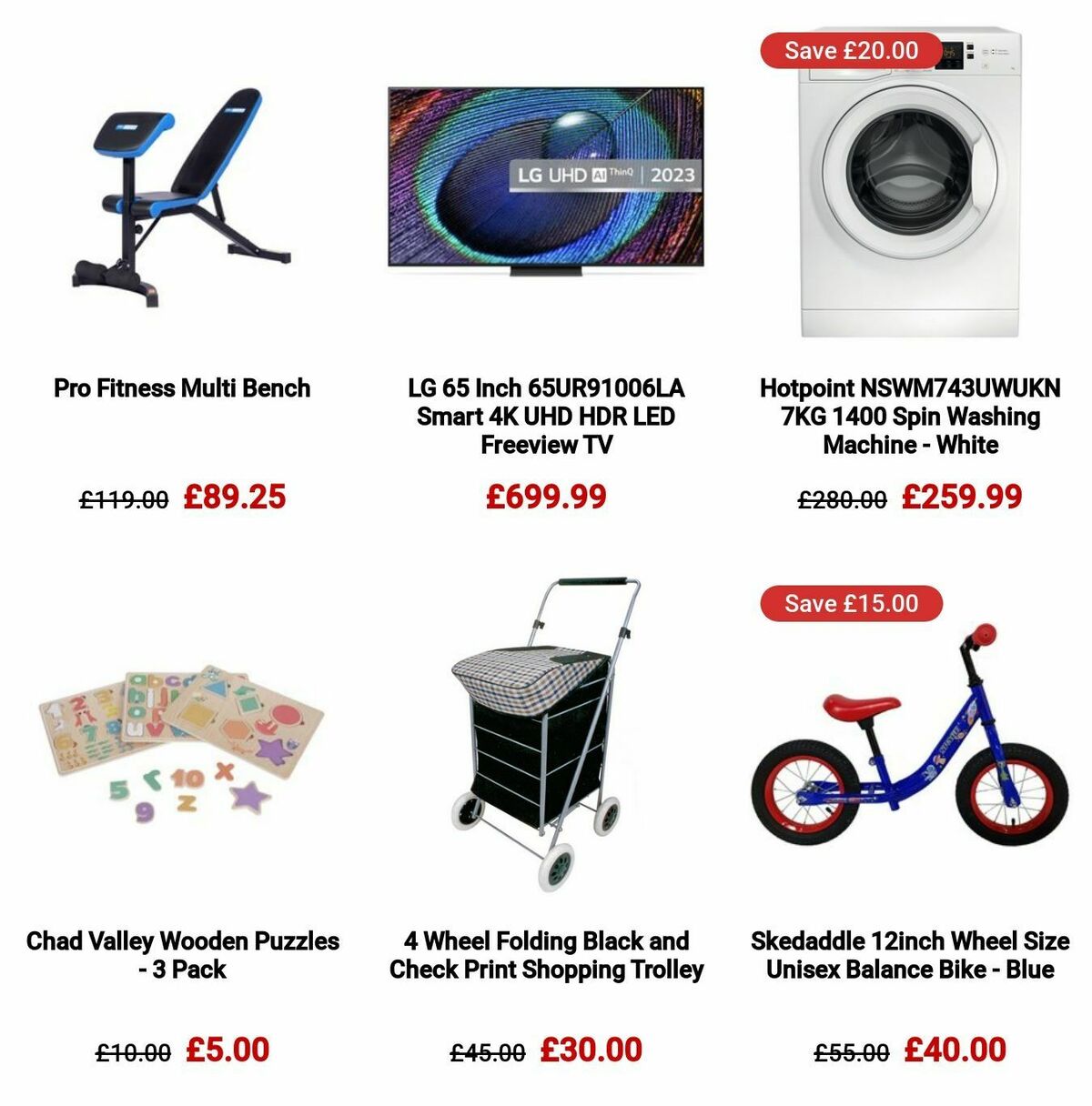 Argos Black Friday Offers from 1 November