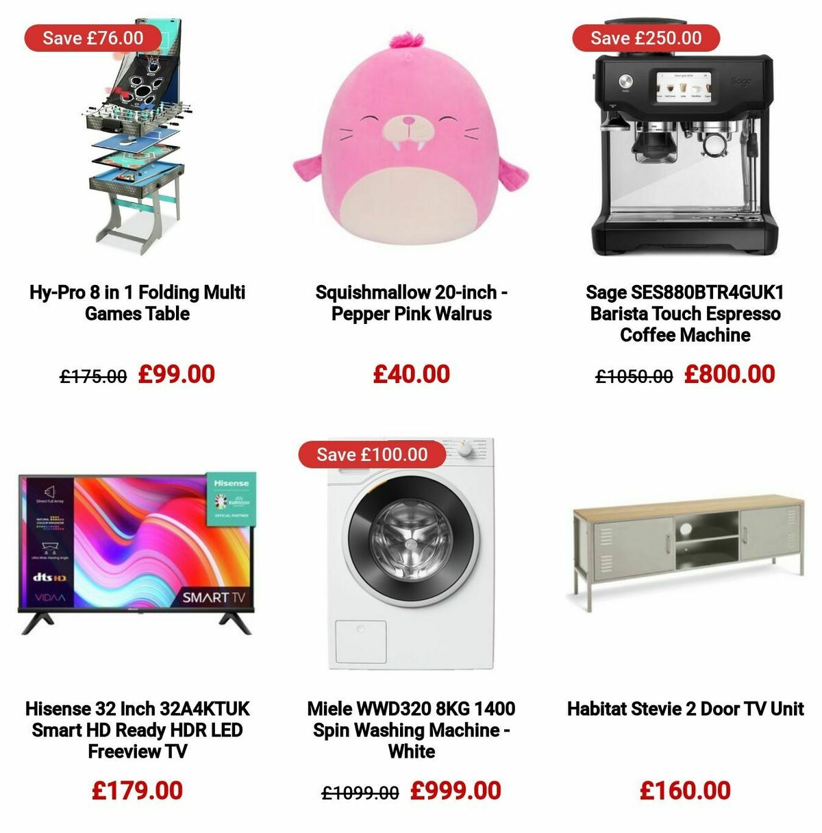 Argos Black Friday Offers from 1 November