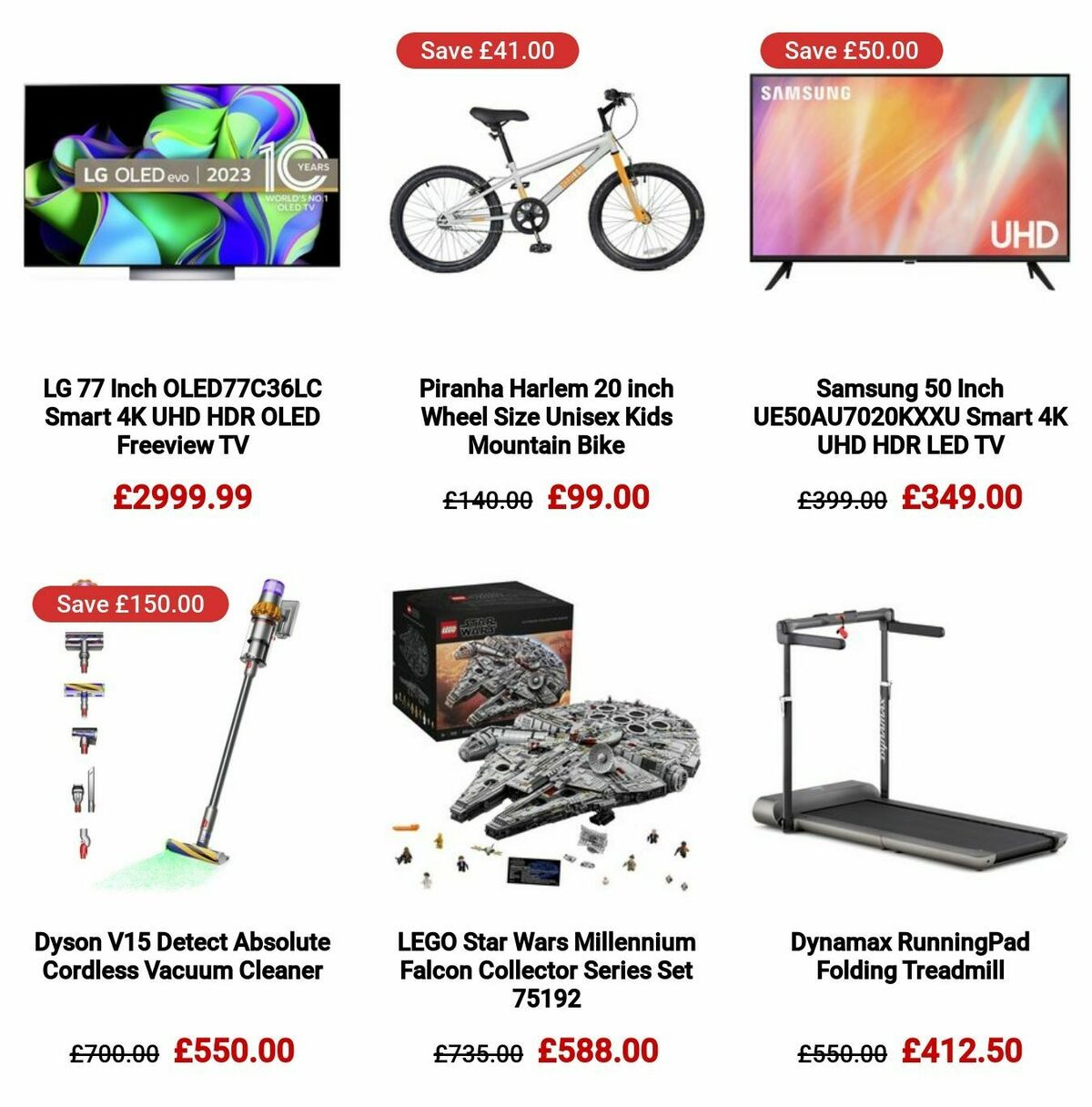 Argos Black Friday Offers from 1 November