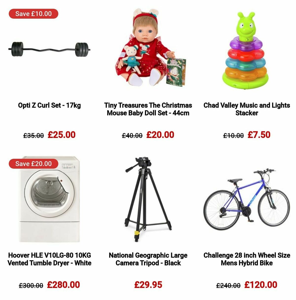 Argos Black Friday Offers from 1 November